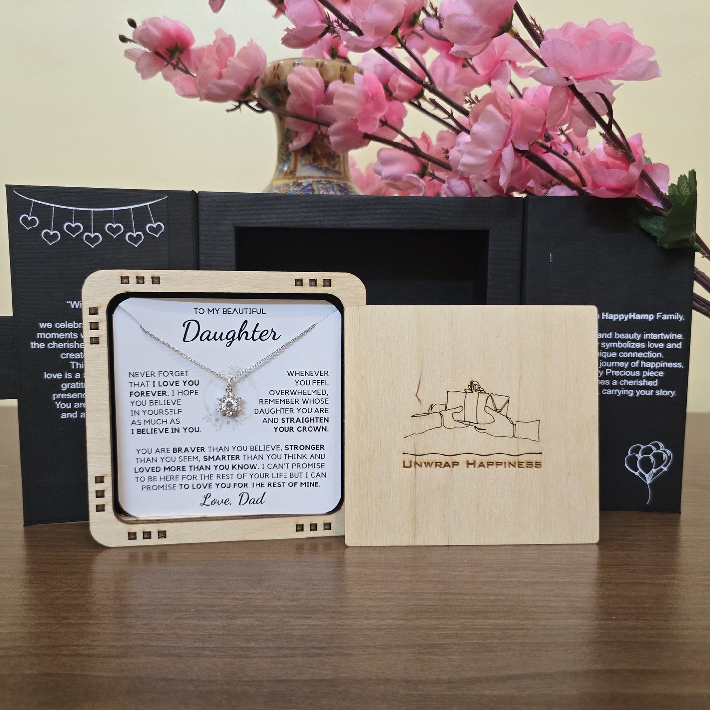 I will love you for the rest of my life - Necklace For Daughter