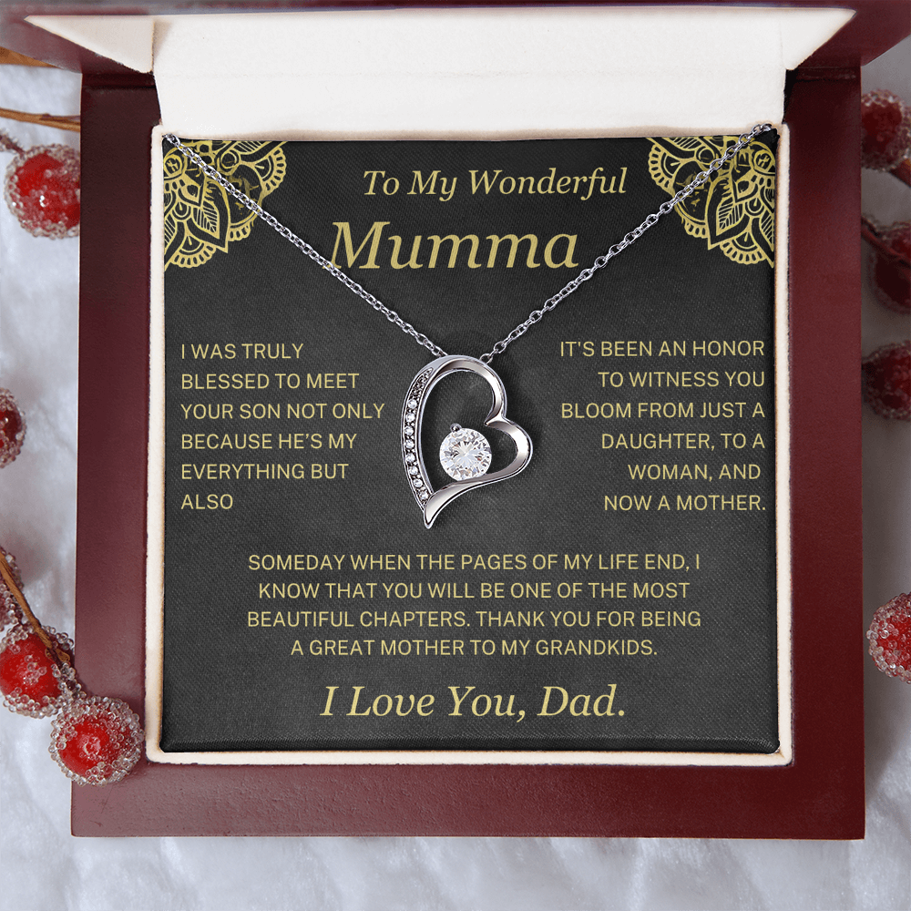 (Almost Sold Out) Most Beautiful Chapter- Necklace For Mother-In-Law