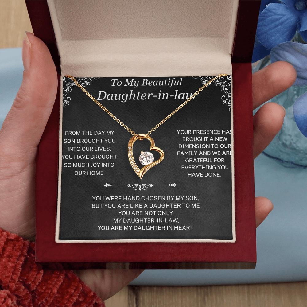 (Almost Sold Out) Daughter-in-Heart Necklace For Daughter-in-Law