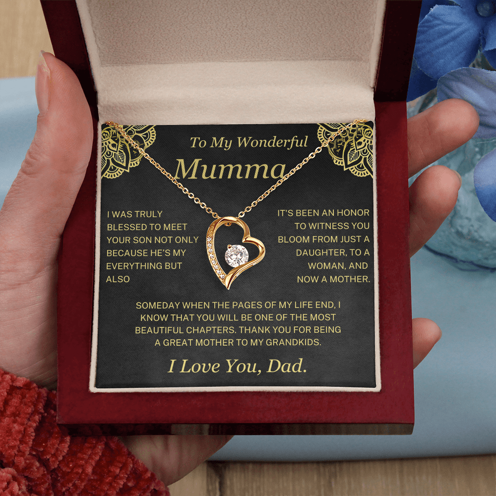 (Almost Sold Out) Most Beautiful Chapter- Necklace For Mother-In-Law