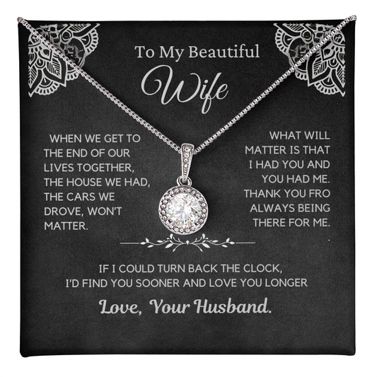 (Almost Sold Out) Thank you for being there for me - Necklace For Wife