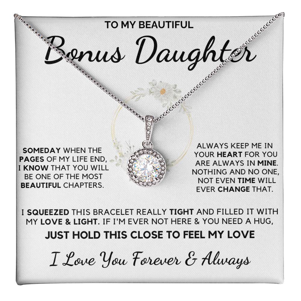 (Almost Sold Out) Always Keep Me In Your Heart - Necklace For Bonus Daughter