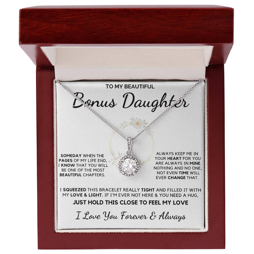 (Almost Sold Out) Always Keep Me In Your Heart - Necklace For Bonus Daughter