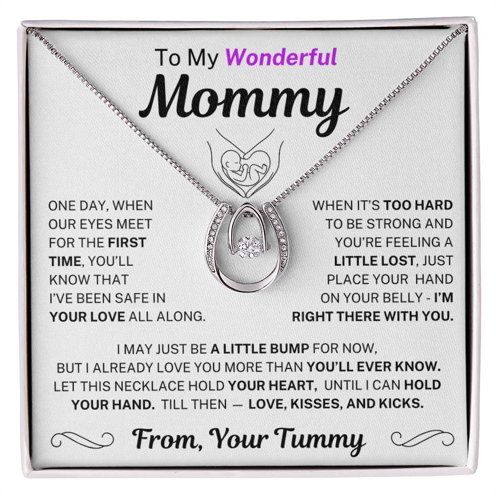 (Almost Sold Out) I Already Love You More Than You'll Ever Know - Promise From The Bump Necklace
