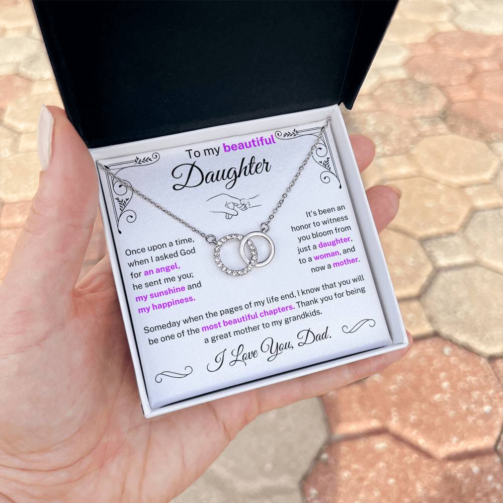 (Almost Sold Out) It's been an honor to witness you becoming a Mother - Necklace for Daughter From Dad