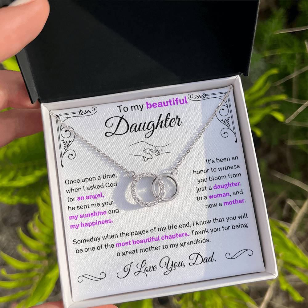 (Almost Sold Out) It's been an honor to witness you becoming a Mother - Necklace for Daughter From Dad