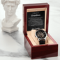 Remember whose Grandson you are - Openwork Watch For Grandson