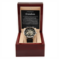 Remember whose Grandson you are - Openwork Watch For Grandson