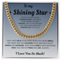You are my pride & joy, always - Cuban chain For Son