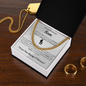 Never stop believing in the magic within you - Cuban chain For Son