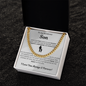 Never stop believing in the magic within you - Cuban chain For Son