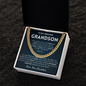 My love is a whisper in your heart - Cuban Chain For Grandson