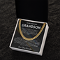 My love will always find you - Cuban Chain For Grandson