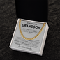 I'll love you forever - Cuban Chain For Grandson