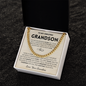 My love is forever wrapped around you - Cuban Chain For Grandson