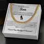 Never stop believing in the magic within you - Cuban chain For Son
