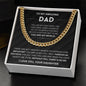 (Almost Sold Out) I'm Forever Grateful - Cuban Chain For Dad