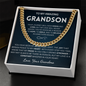 My love is a whisper in your heart - Cuban Chain For Grandson