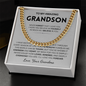 I'll love you forever - Cuban Chain For Grandson