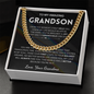 My love will always find you - Cuban Chain For Grandson