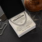 My love is forever wrapped around you - Cuban Chain For Grandson
