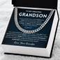 My love is a whisper in your heart - Cuban Chain For Grandson