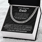 (Almost Sold Out) I'm Forever Grateful - Cuban Chain For Dad