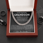 I will always be with you - Cuban Chain For Grandson