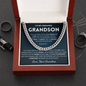 My love is a whisper in your heart - Cuban Chain For Grandson
