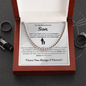 Never stop believing in the magic within you - Cuban chain For Son
