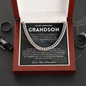 My love will always find you - Cuban Chain For Grandson