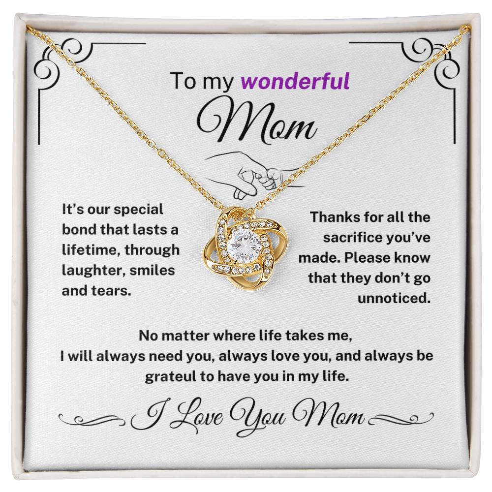 (Almost Sold Out) I Will Always Need You - Necklace For Mom