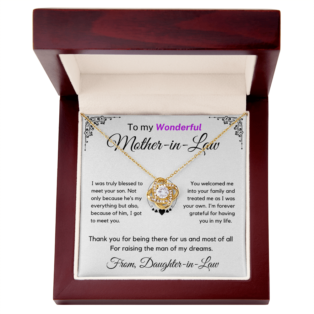 (Almost Sold Out) I Am Forever Grateful For Having You - Necklace For Mother-in-Law
