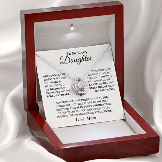 You are the most beautiful chapter of my life - Necklace for Daughter