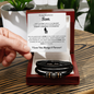 Never stop believing in the magic within you - Bracelet For Son