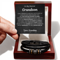 Never give up - Bracelet For Grandson