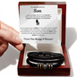 Never stop believing in the magic within you - Bracelet For Son