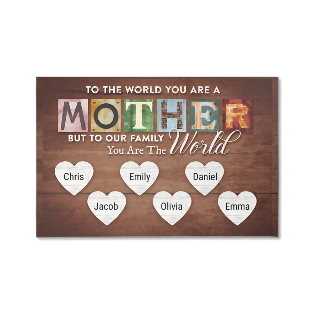 Mom canvas
