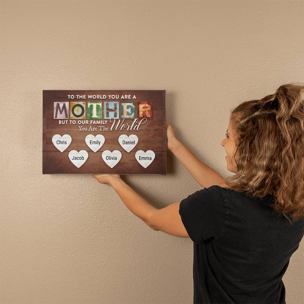 Mom canvas