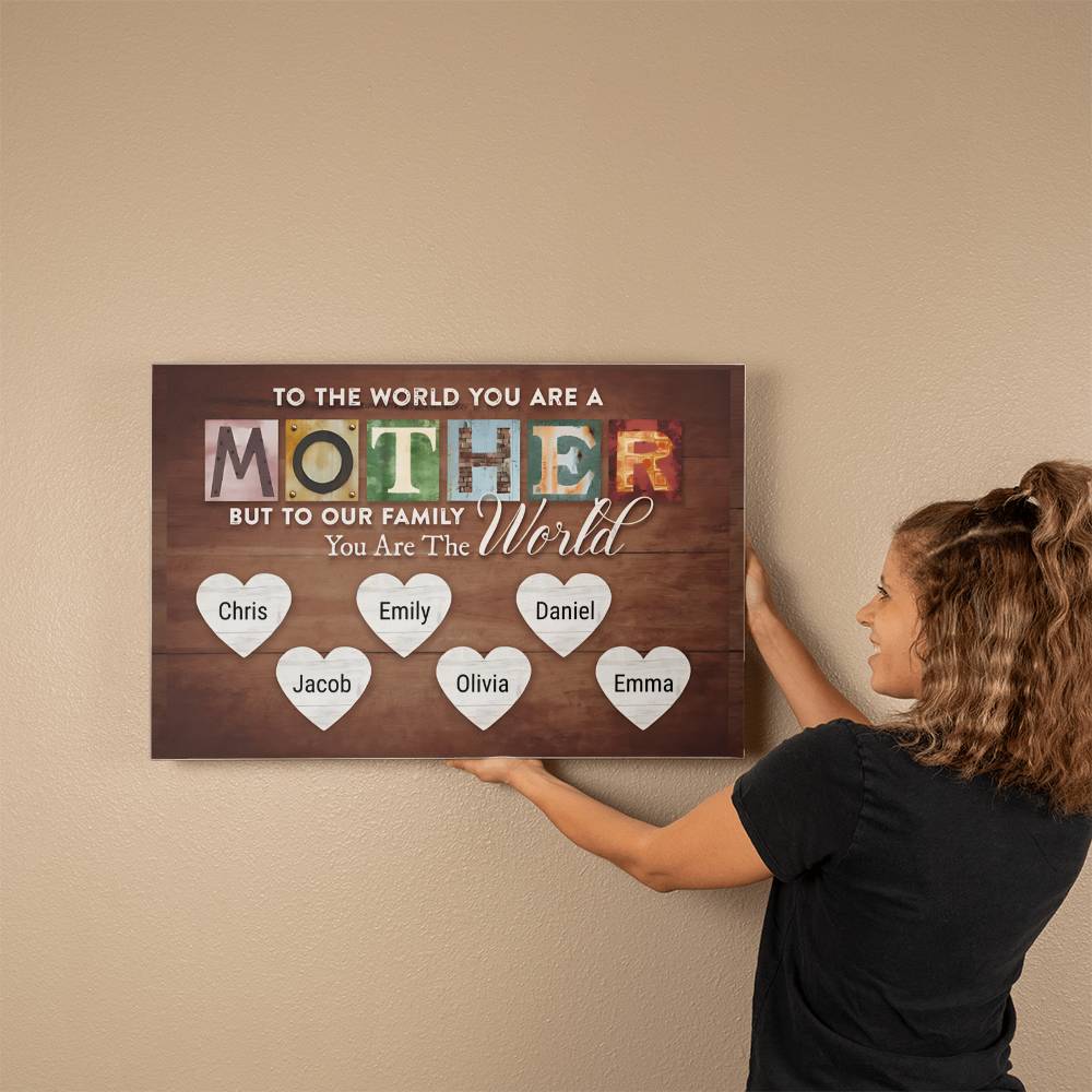 Mom canvas