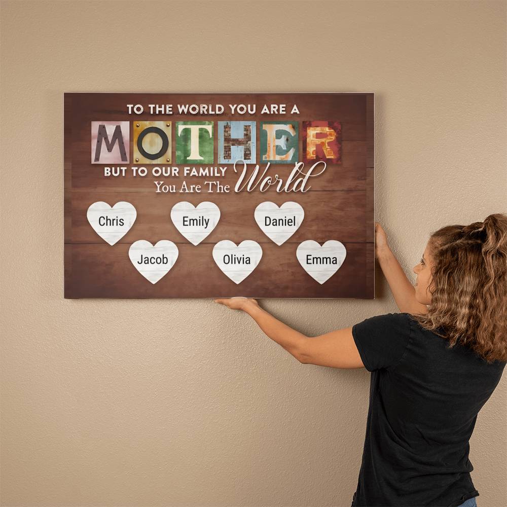 Mom canvas