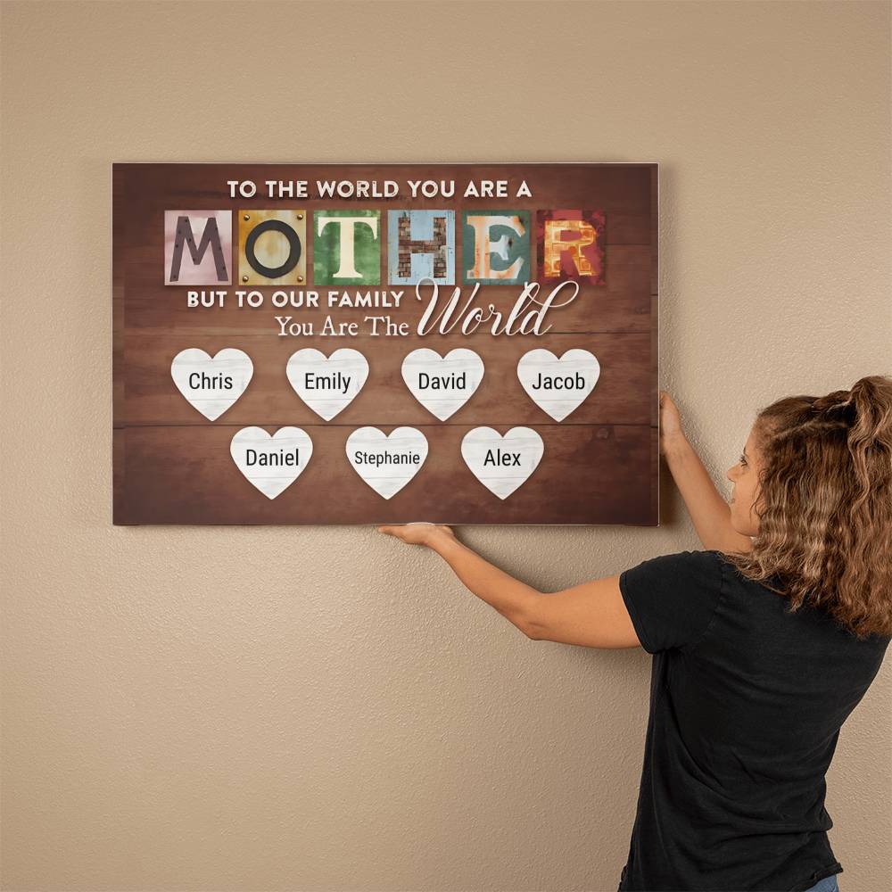 Mom Canvas Order
