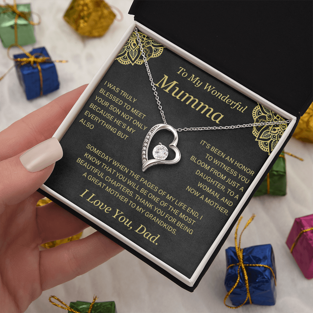 (Almost Sold Out) Most Beautiful Chapter- Necklace For Mother-In-Law