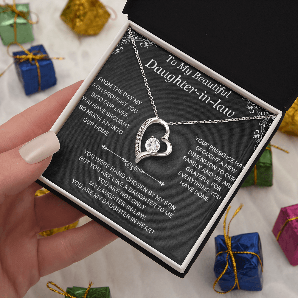 (Almost Sold Out) Daughter-in-Heart Necklace For Daughter-in-Law