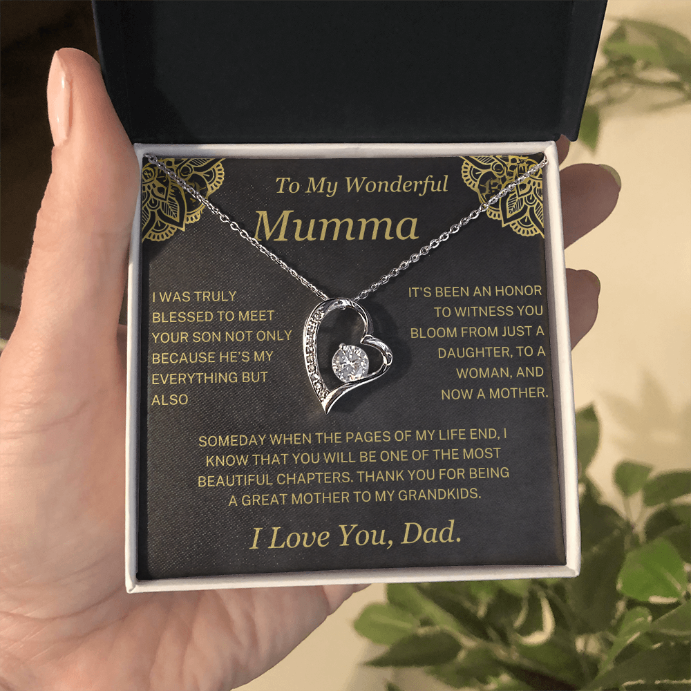 (Almost Sold Out) Most Beautiful Chapter- Necklace For Mother-In-Law