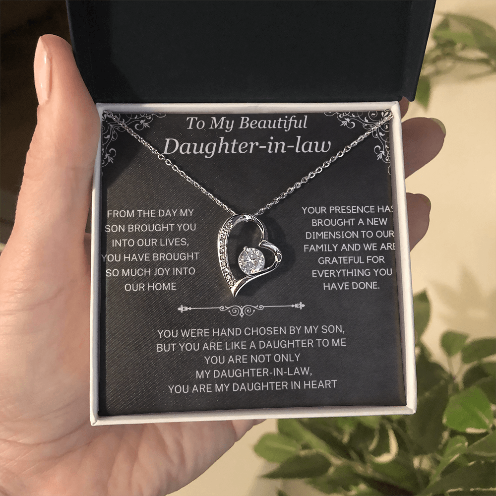 (Almost Sold Out) Daughter-in-Heart Necklace For Daughter-in-Law