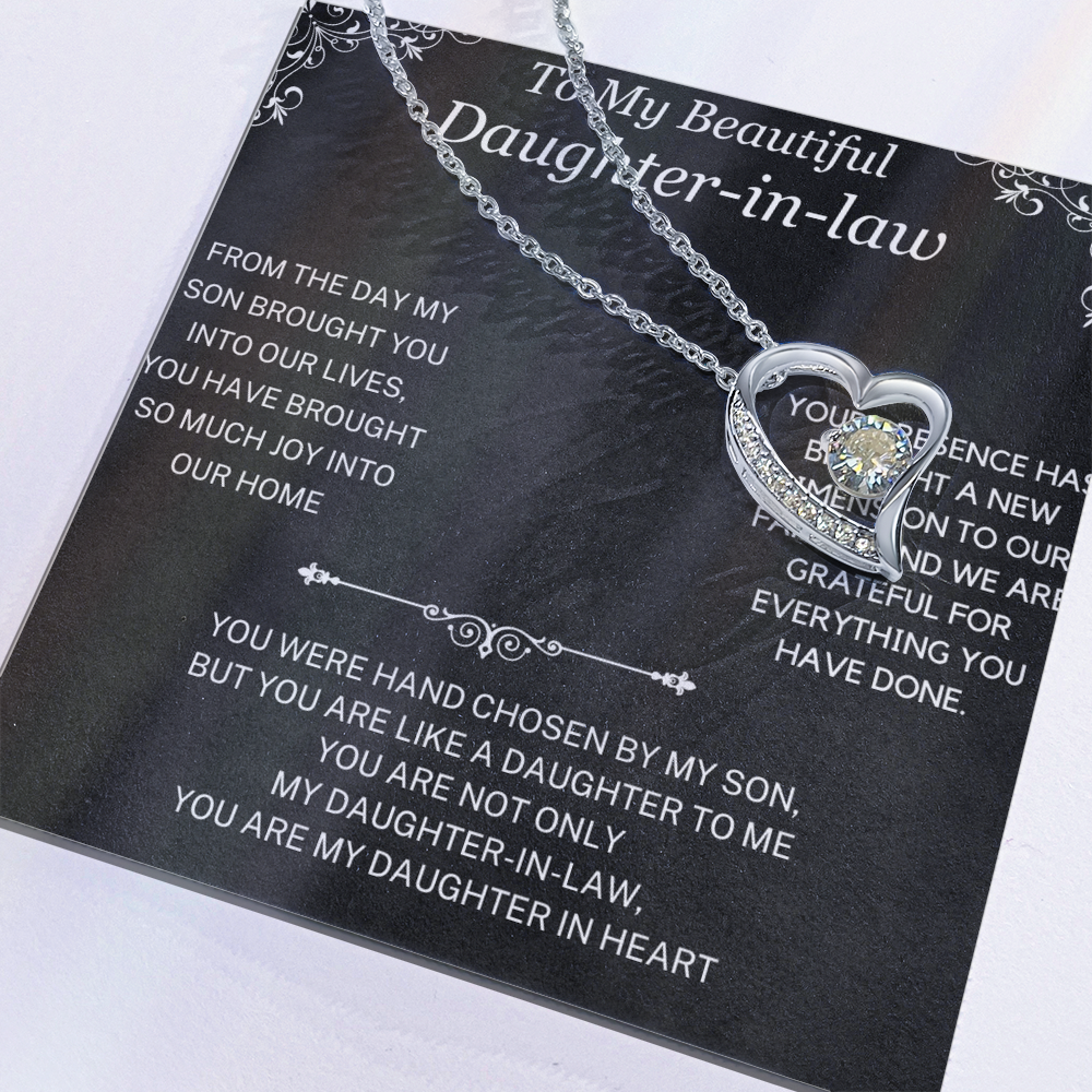 (Almost Sold Out) Daughter-in-Heart Necklace For Daughter-in-Law