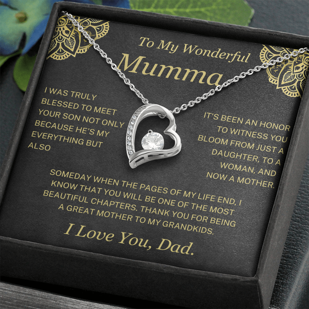 (Almost Sold Out) Most Beautiful Chapter- Necklace For Mother-In-Law