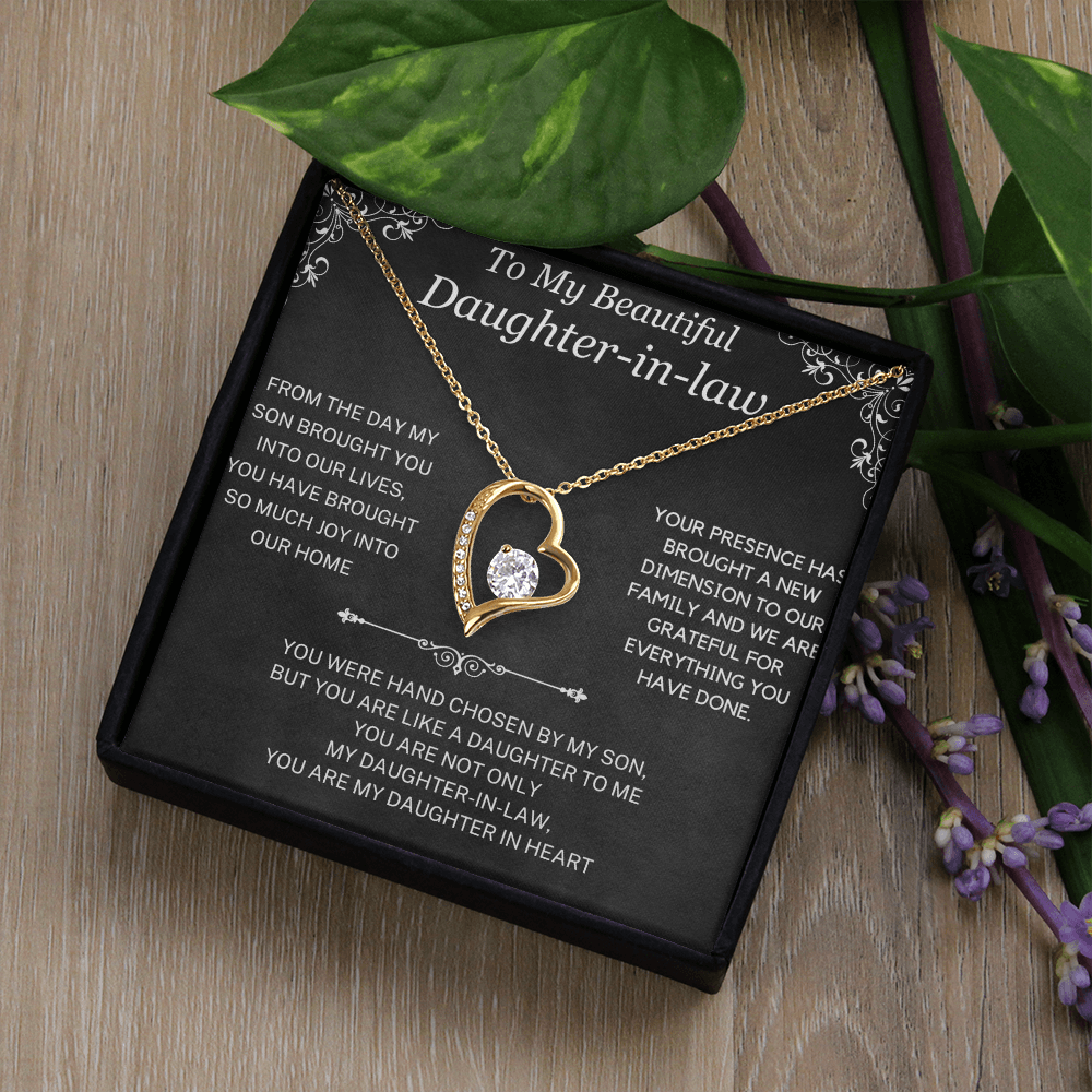 (Almost Sold Out) Daughter-in-Heart Necklace For Daughter-in-Law