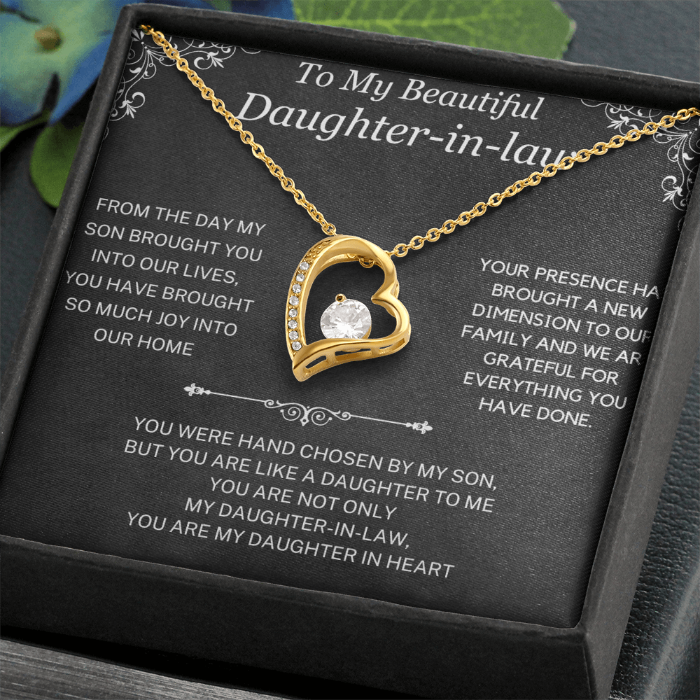 (Almost Sold Out) Daughter-in-Heart Necklace For Daughter-in-Law